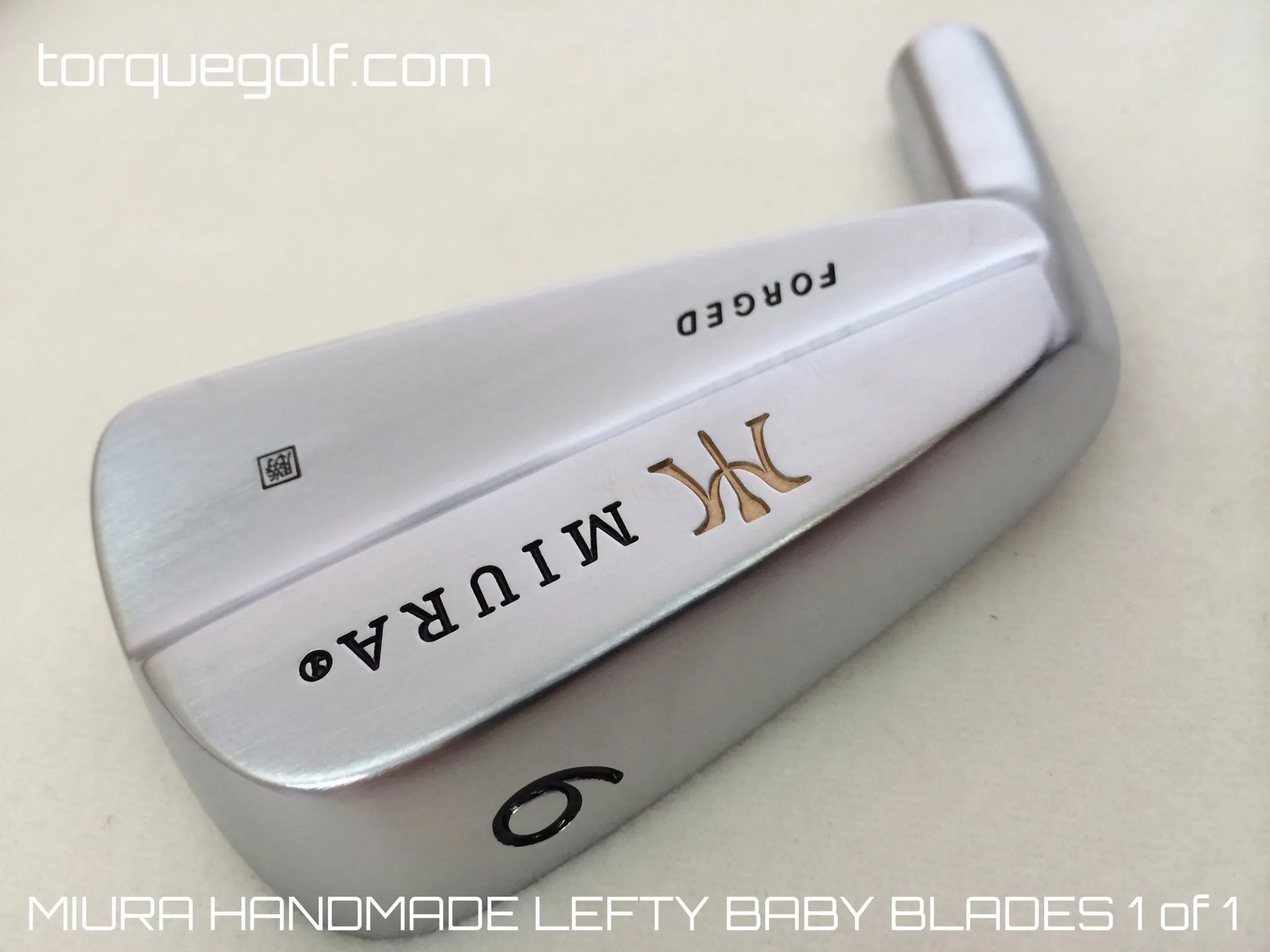 Miura Golf Katsuhiro Lefty Baby Blades 3-P with Special 52 and 56 - Buy Now