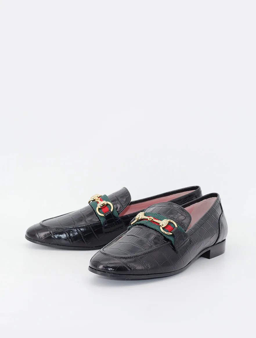 Mocasines Belfiore de piel  color negro