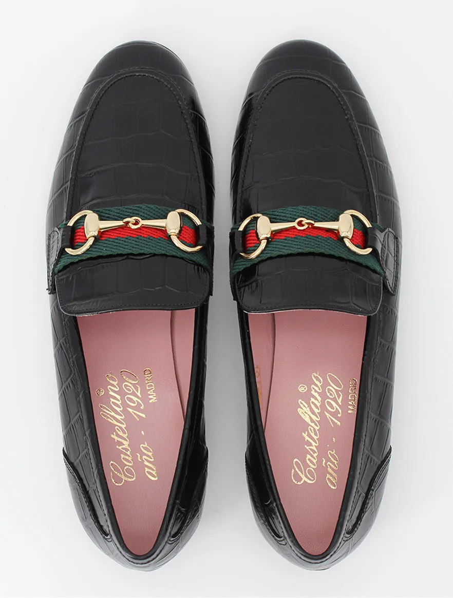 Mocasines Belfiore de piel  color negro