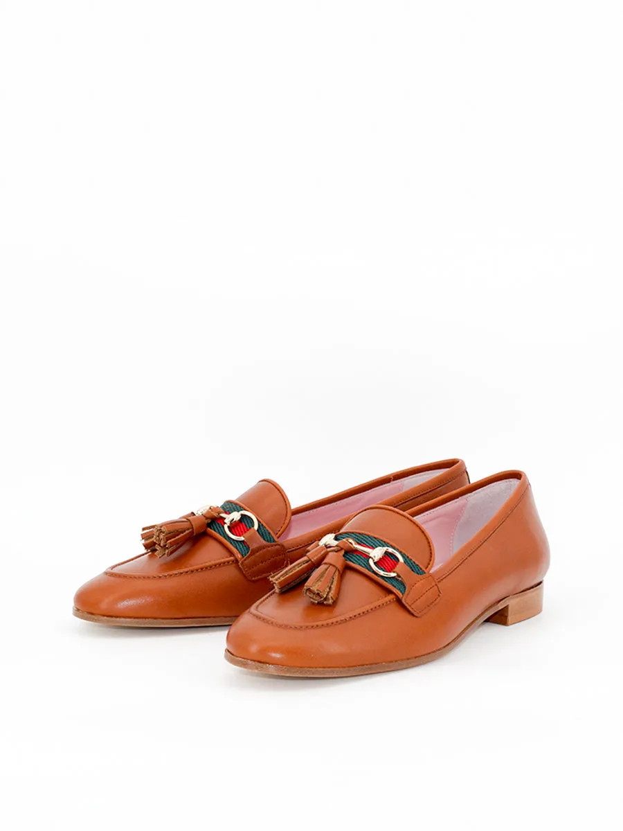 Mocasines Blello piel coy color cuero