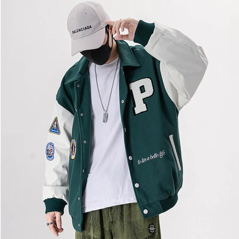 Moment Sunflower Varsity Jacket