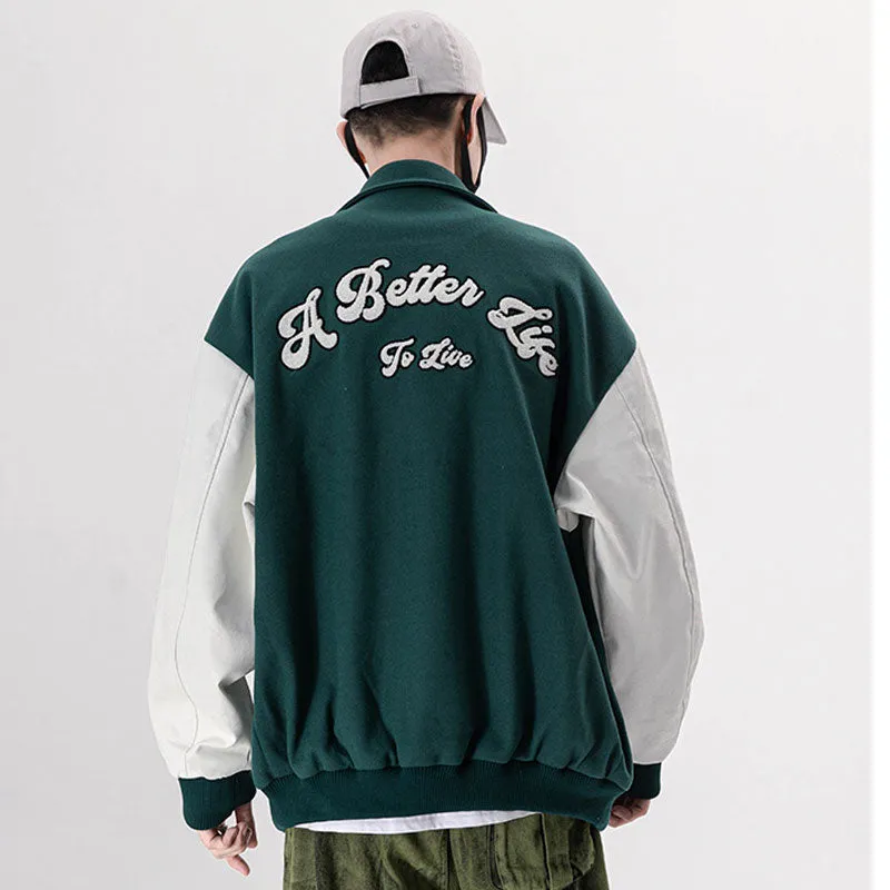 Moment Sunflower Varsity Jacket