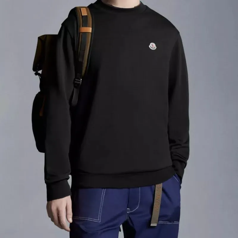 MONCLER Sweatshirt with Logo Patch