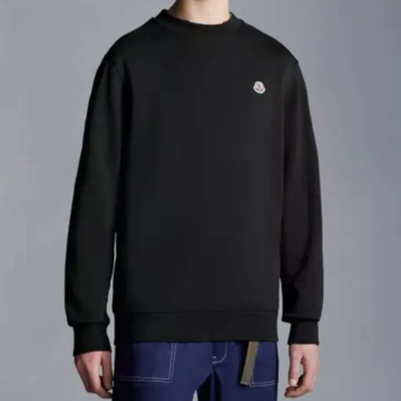 MONCLER Sweatshirt with Logo Patch