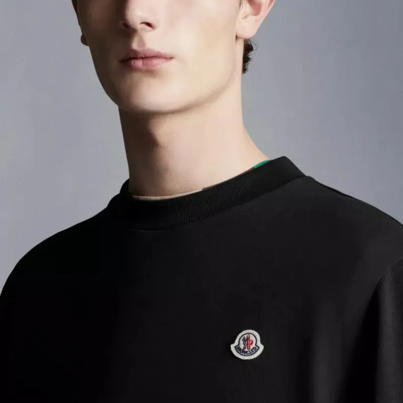 MONCLER Sweatshirt with Logo Patch