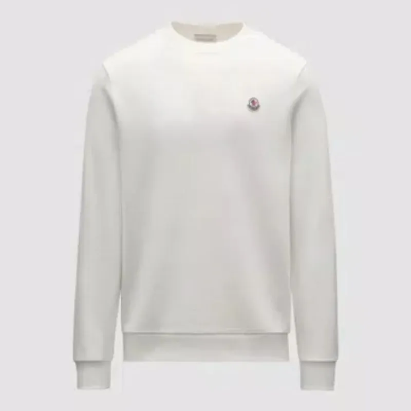 MONCLER Sweatshirt with Logo Patch