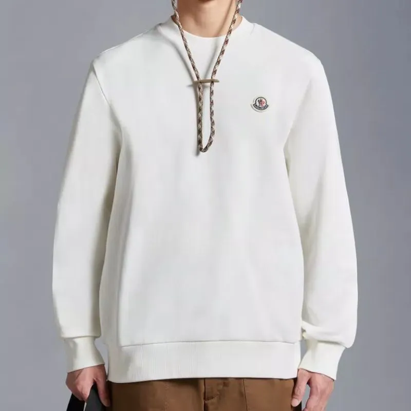 MONCLER Sweatshirt with Logo Patch