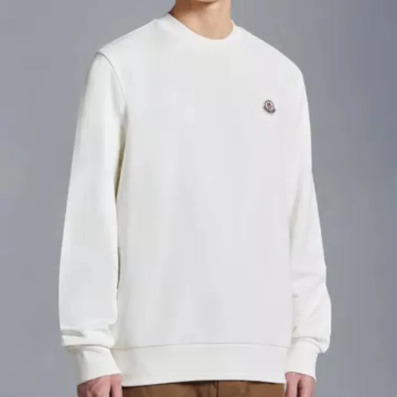 MONCLER Sweatshirt with Logo Patch