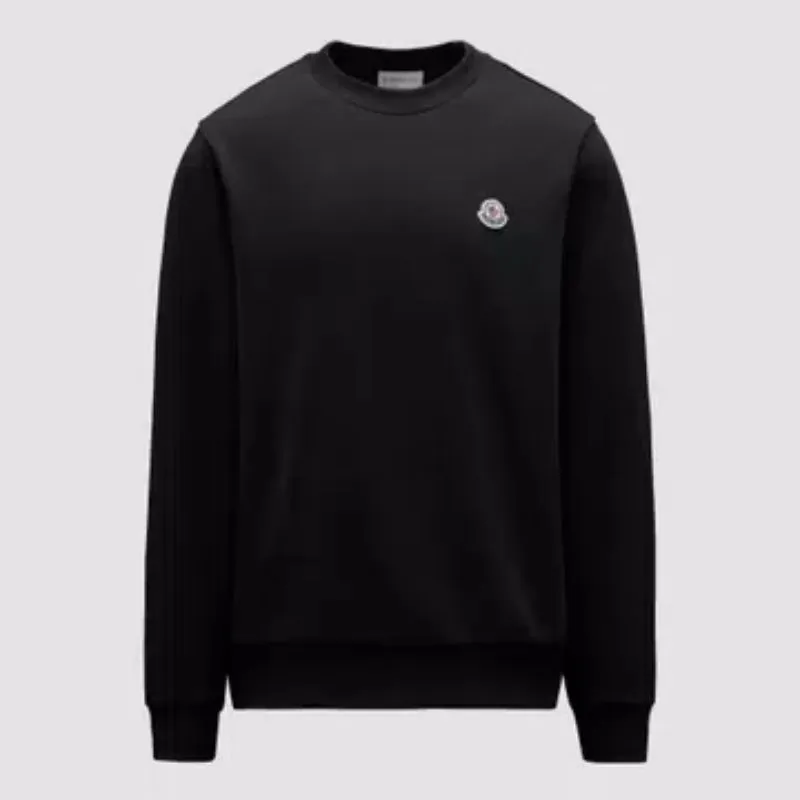 MONCLER Sweatshirt with Logo Patch