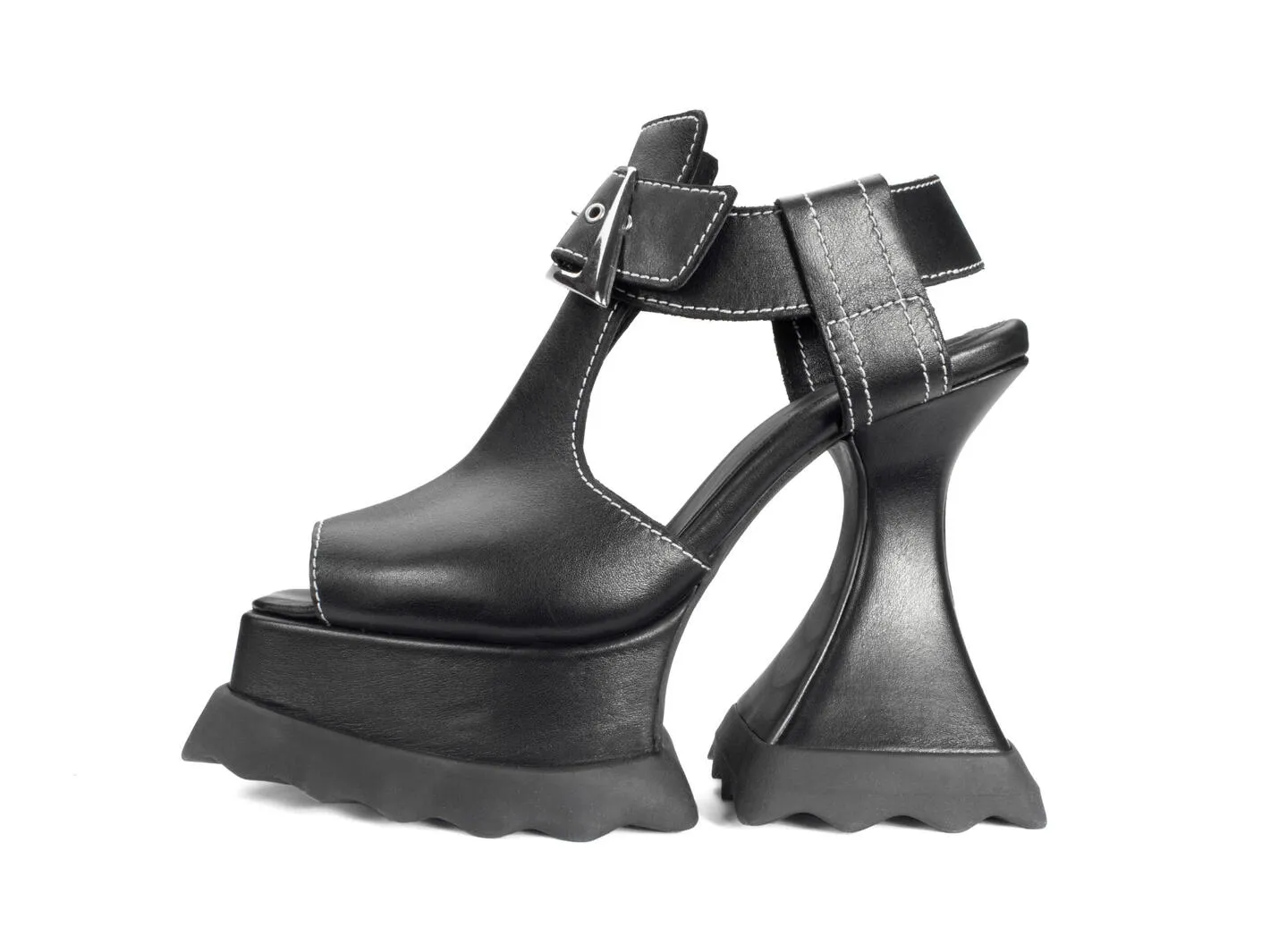 Munster Max Daisy T-Strap Platform Heels