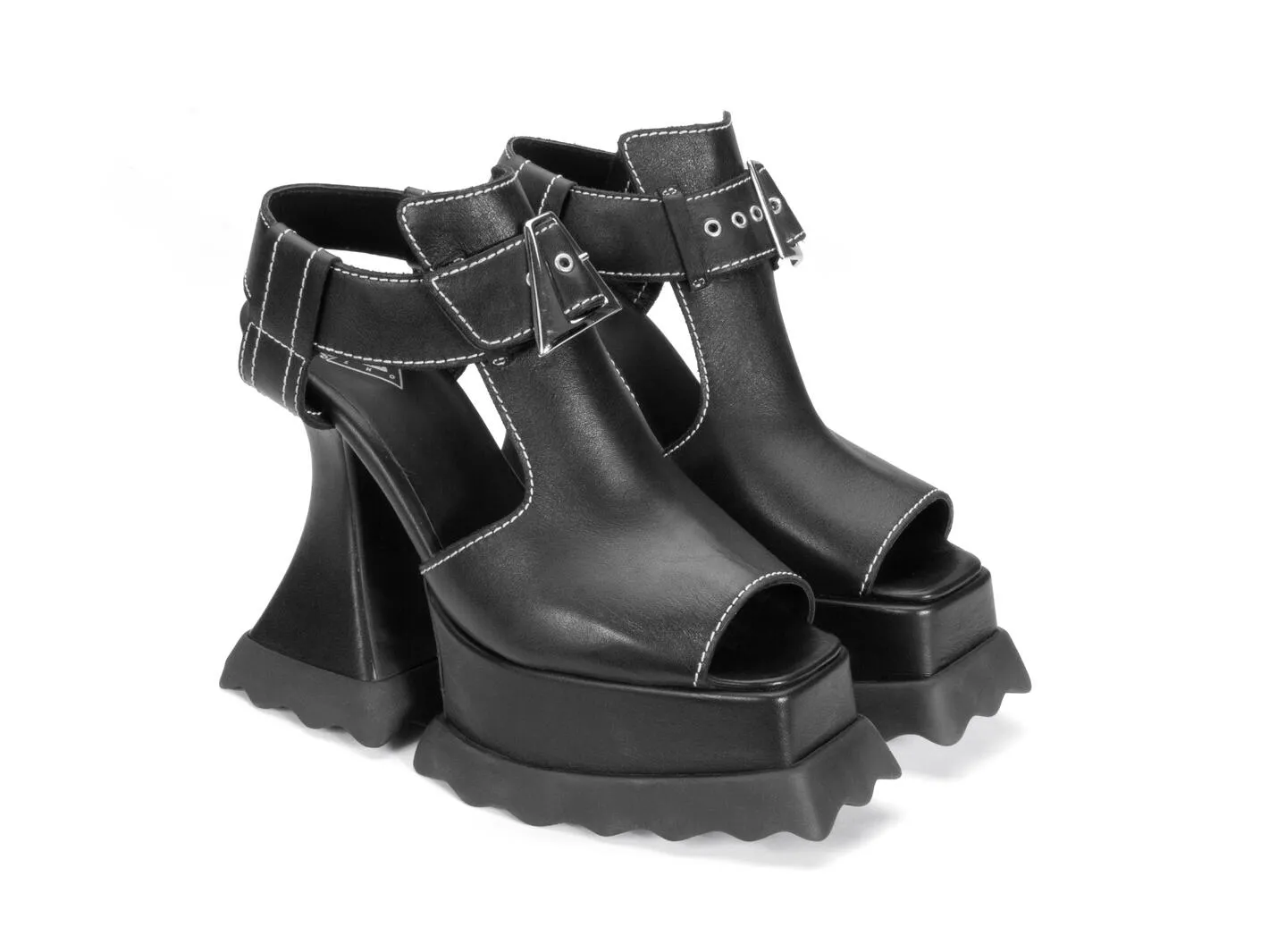 Munster Max Daisy T-Strap Platform Heels