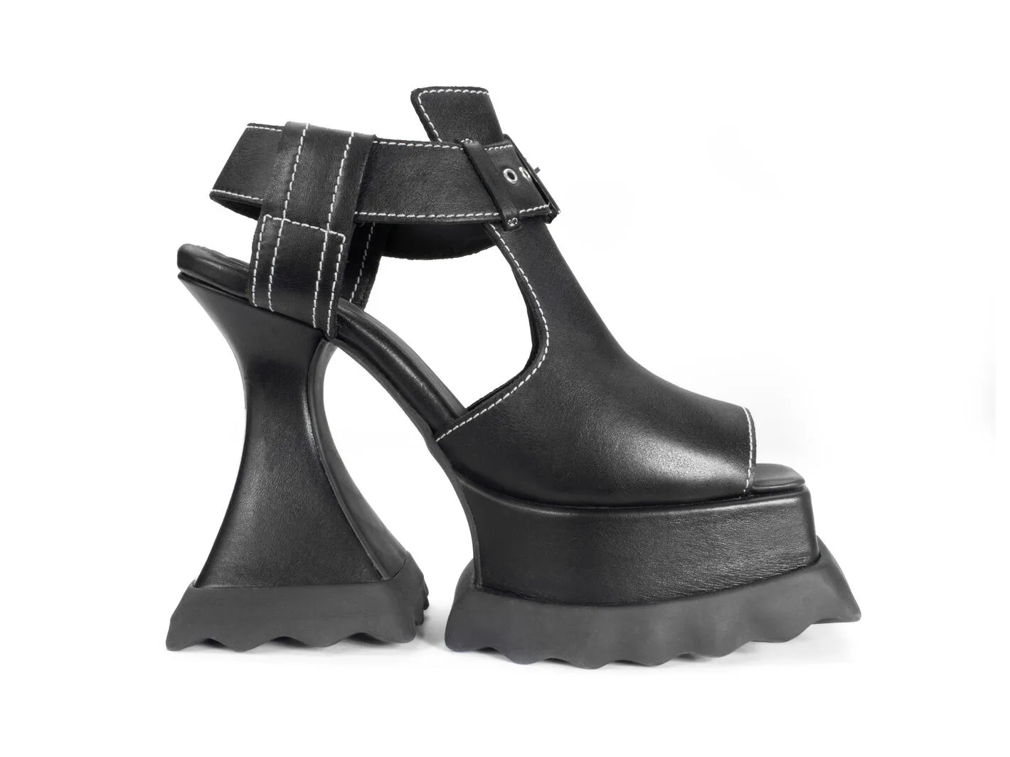 Munster Max Daisy T-Strap Platform Heels