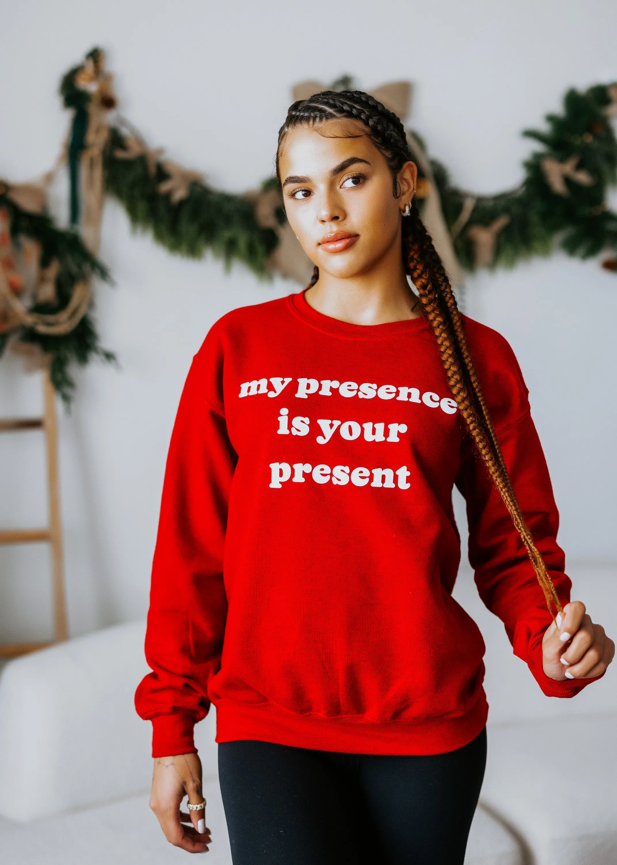 My Presence Graphic Sweatshirt