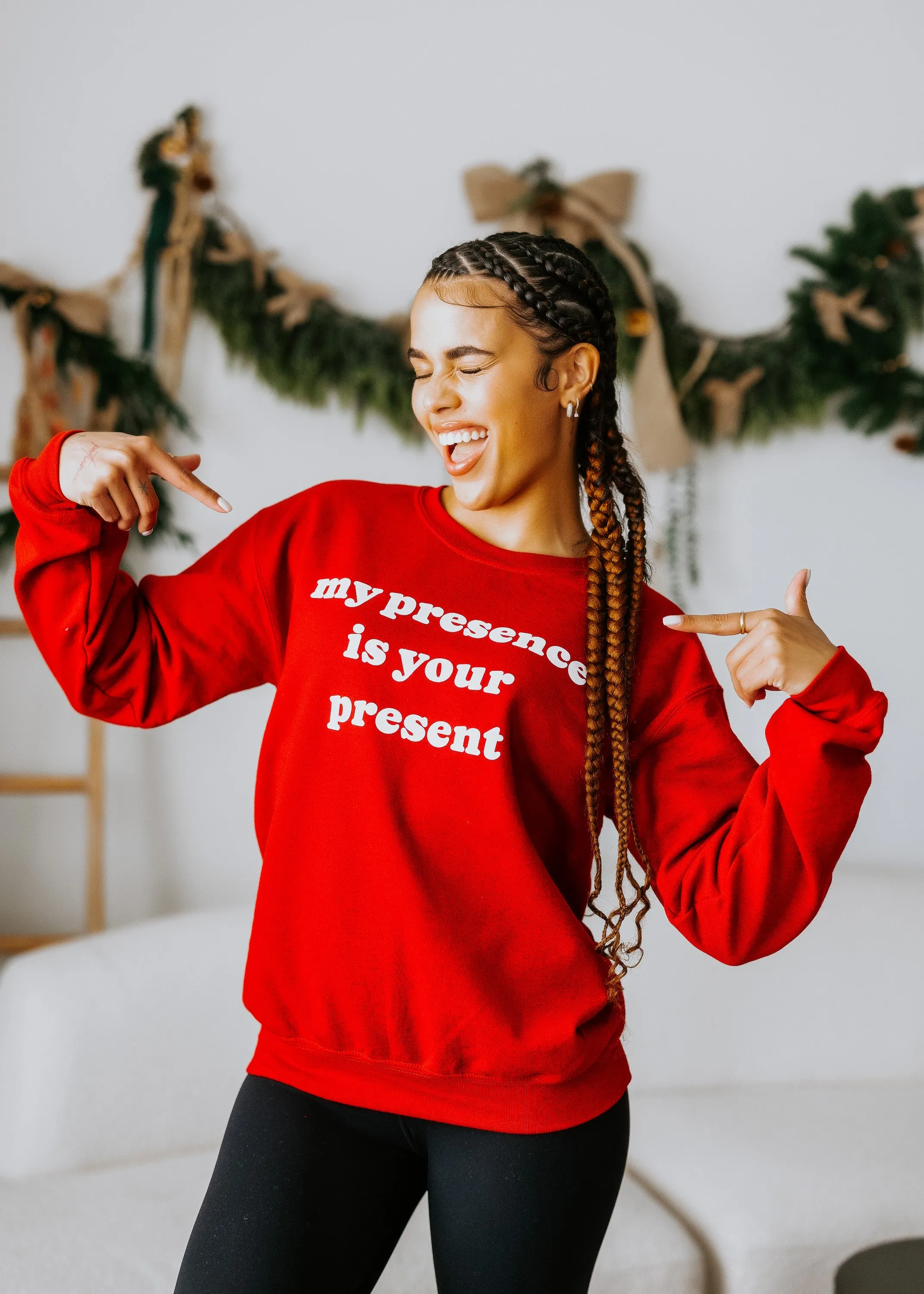 My Presence Graphic Sweatshirt