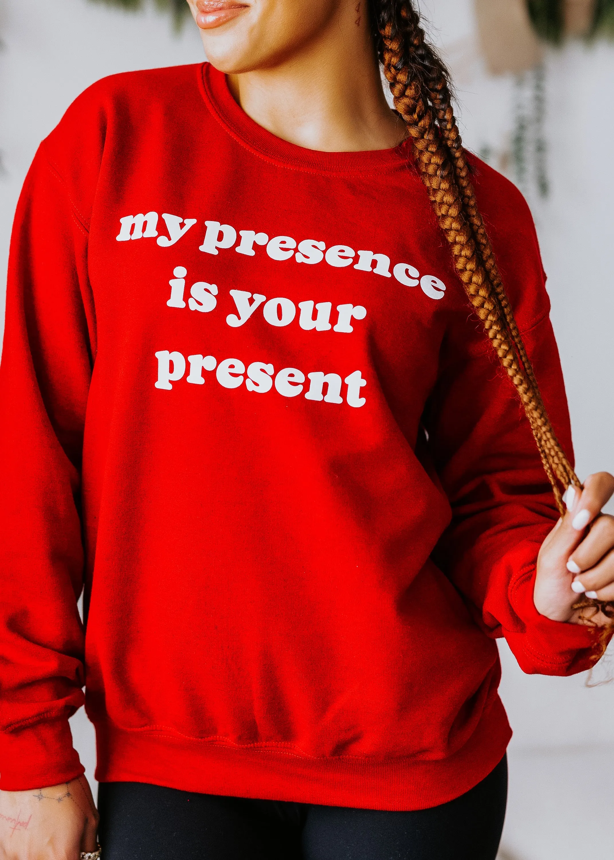 My Presence Graphic Sweatshirt