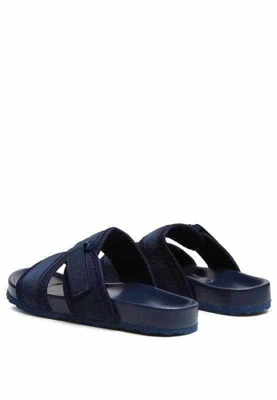 Nautical Casual Platform Slides