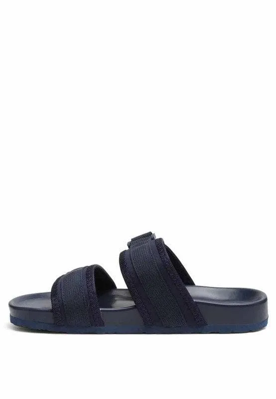 Nautical Casual Platform Slides