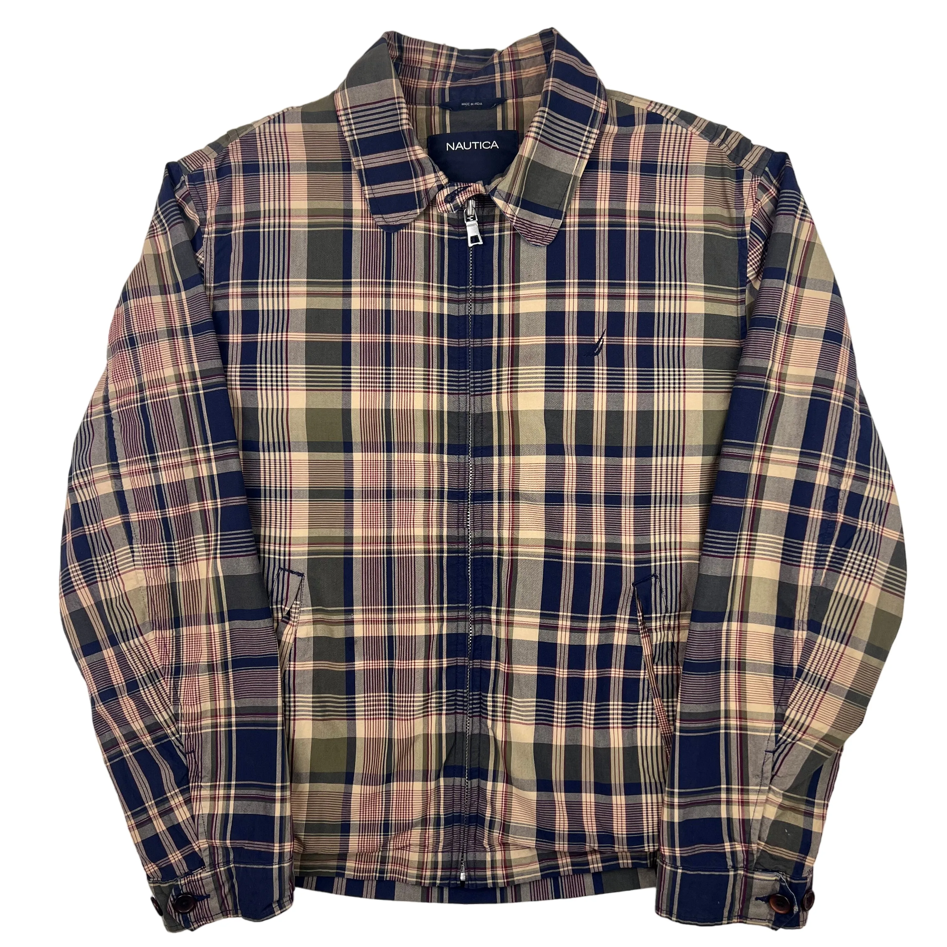 Nautica Harrington Jacket Plaid