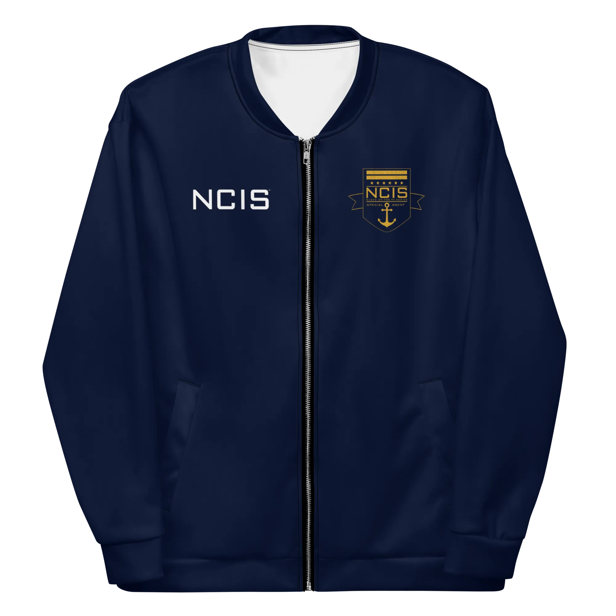 NCIS Federal Agent Navy Unisex Bomber Jacket