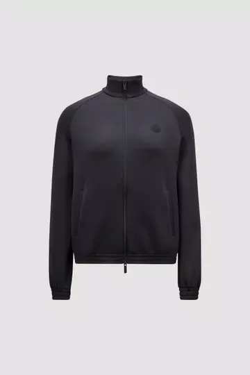 Neoprene Zip-Up MONCLER Sweatshirt