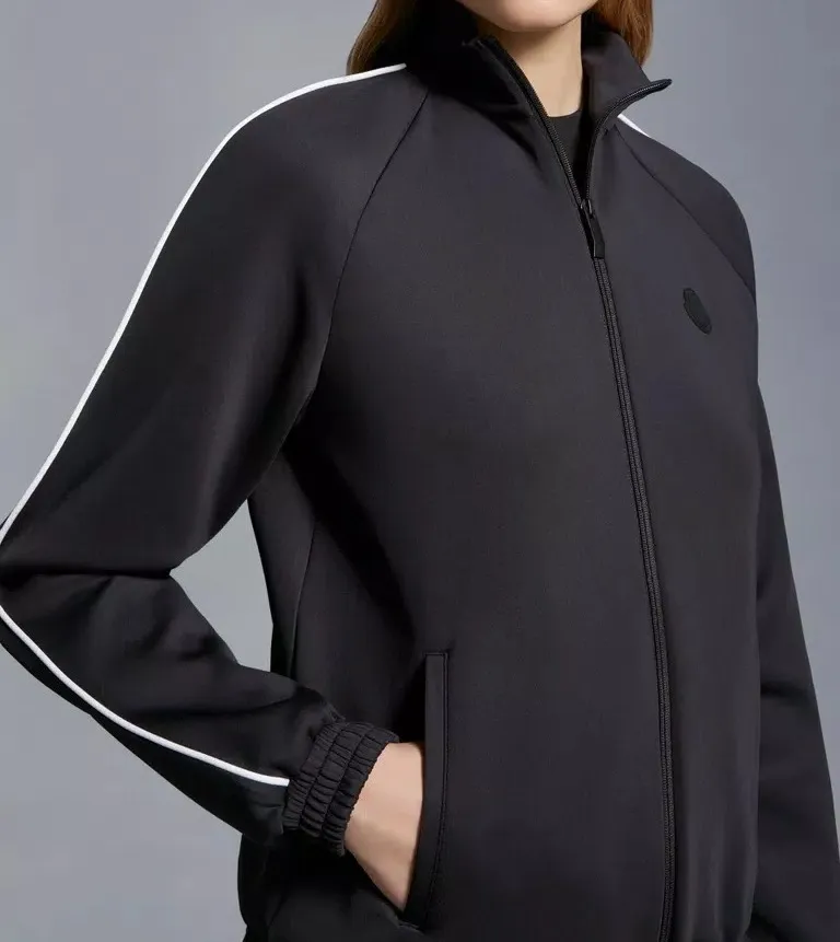 Neoprene Zip-Up MONCLER Sweatshirt