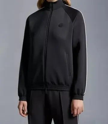 Neoprene Zip-Up MONCLER Sweatshirt