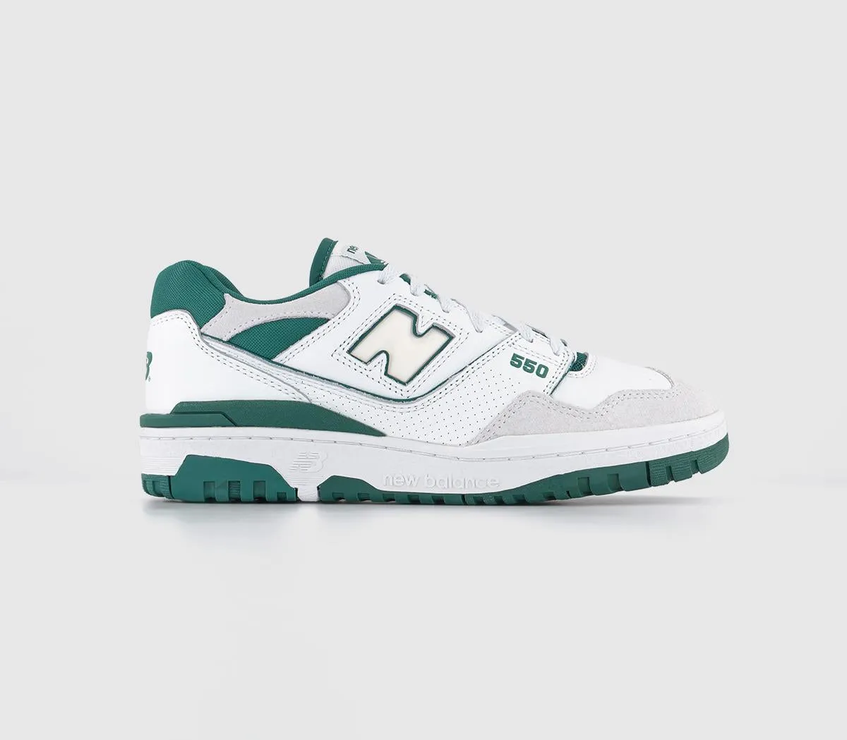 New Balance BB550 White Teal Offwhite UK Size 8 - Buy Now