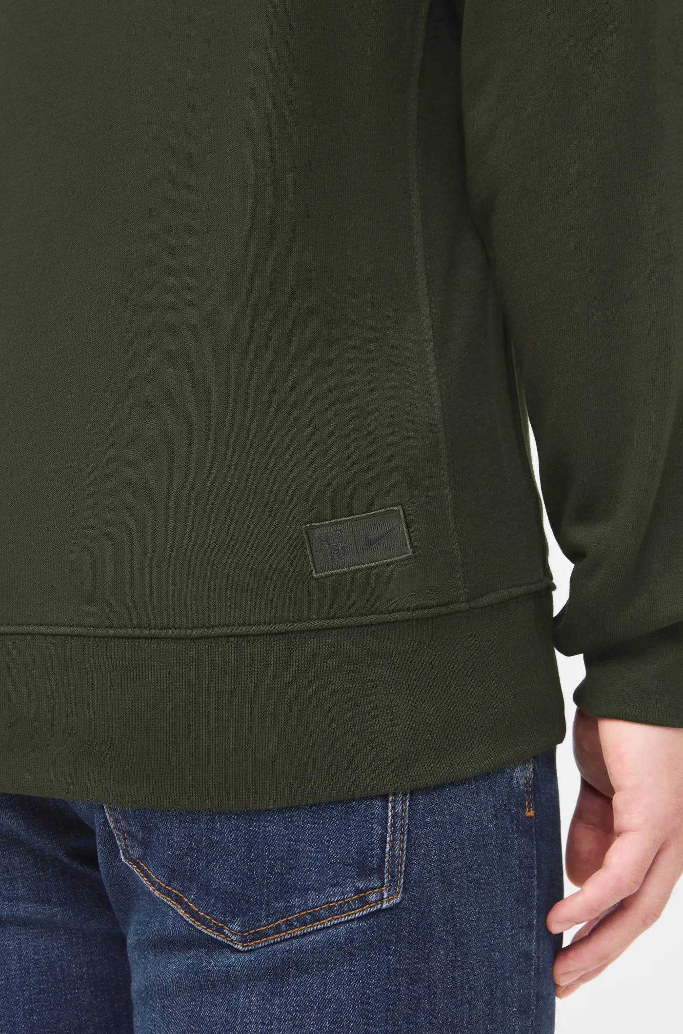 Nike Green Bara Sweatshirt.