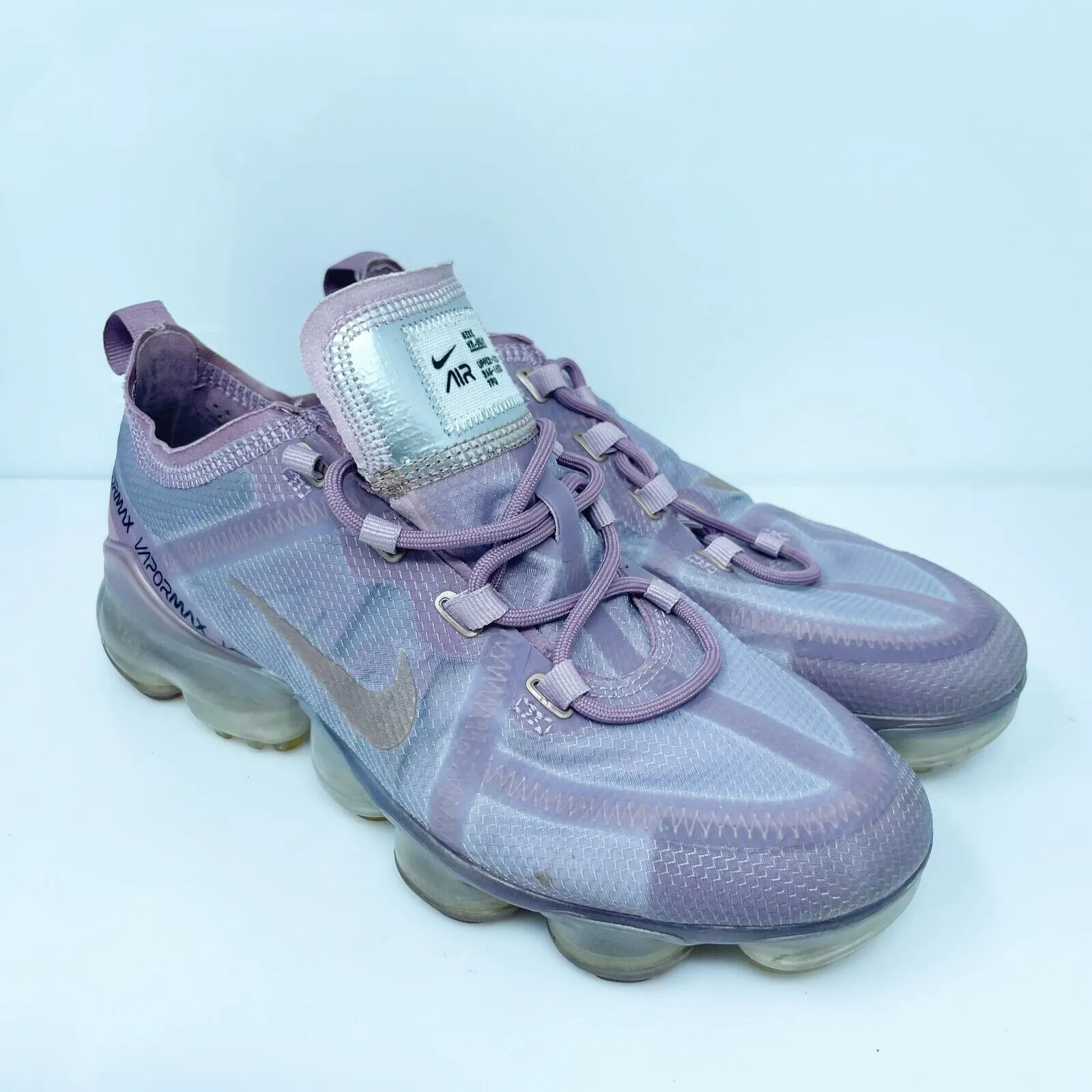 Nike Womens Air VaporMax 2019 AR6632-500 Purple Running Shoes Sneakers Size 7