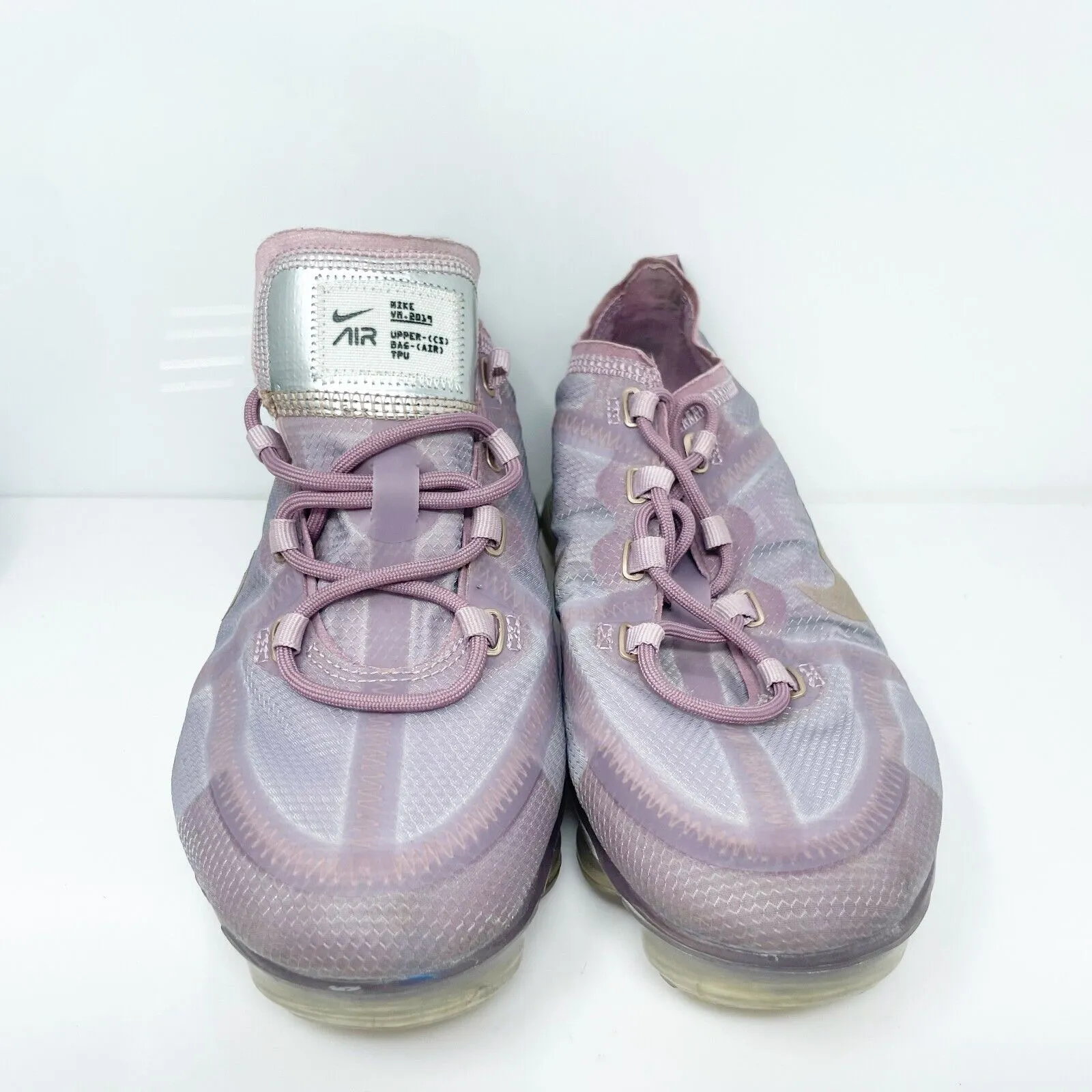 Nike Womens Air VaporMax 2019 AR6632-500 Purple Running Shoes Sneakers Size 7