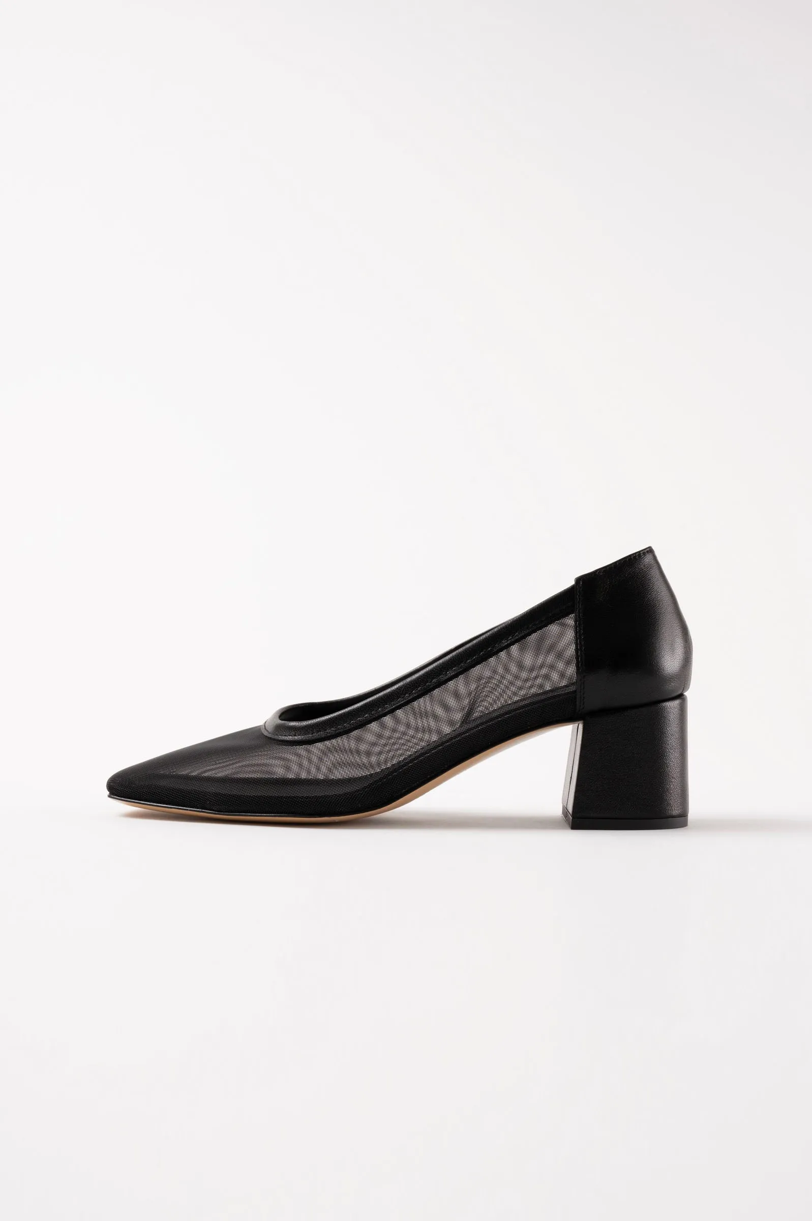 NOVA BALLES - Black Tulle Pumps