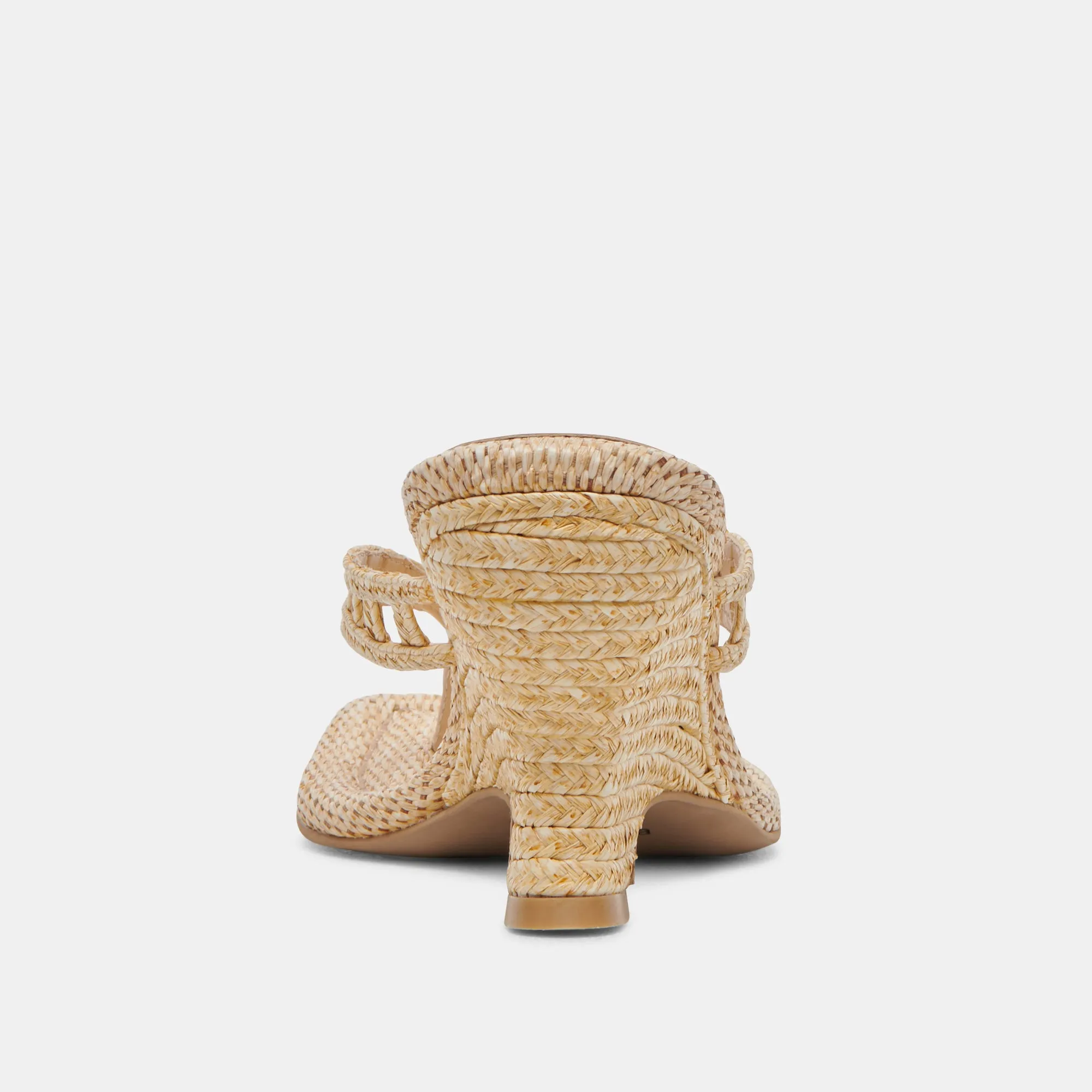 Natural Raffia Nullah Wedges