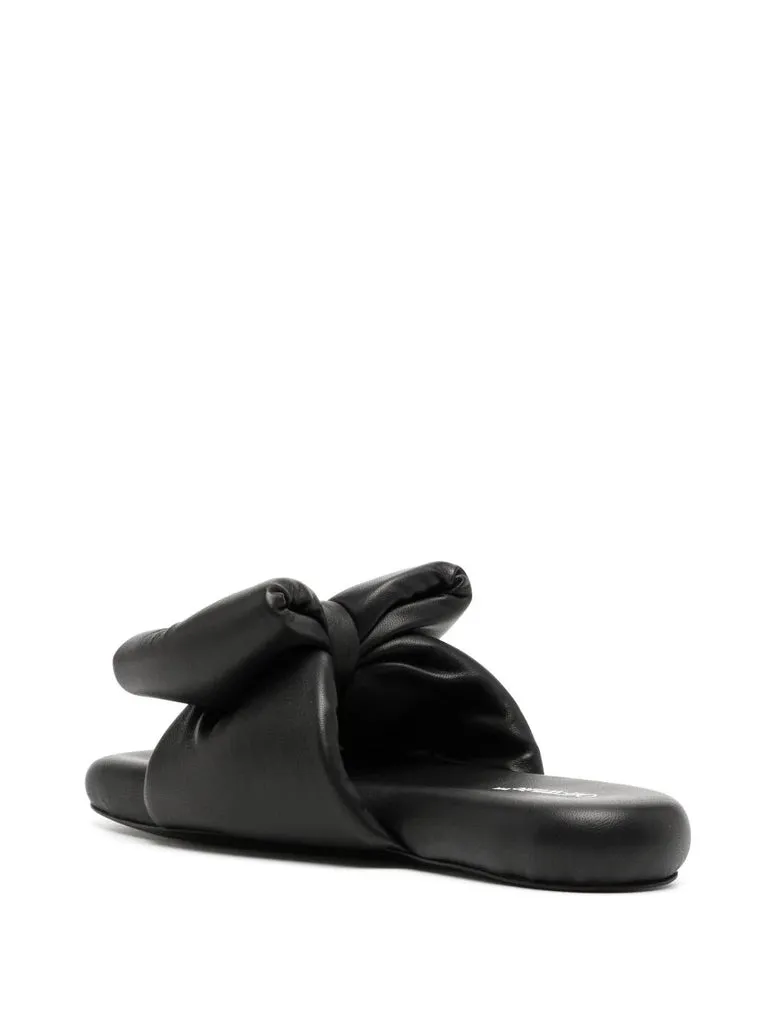 OFF-WHITE NAPPA LEATHER EXTRA PADDED BOW MULES