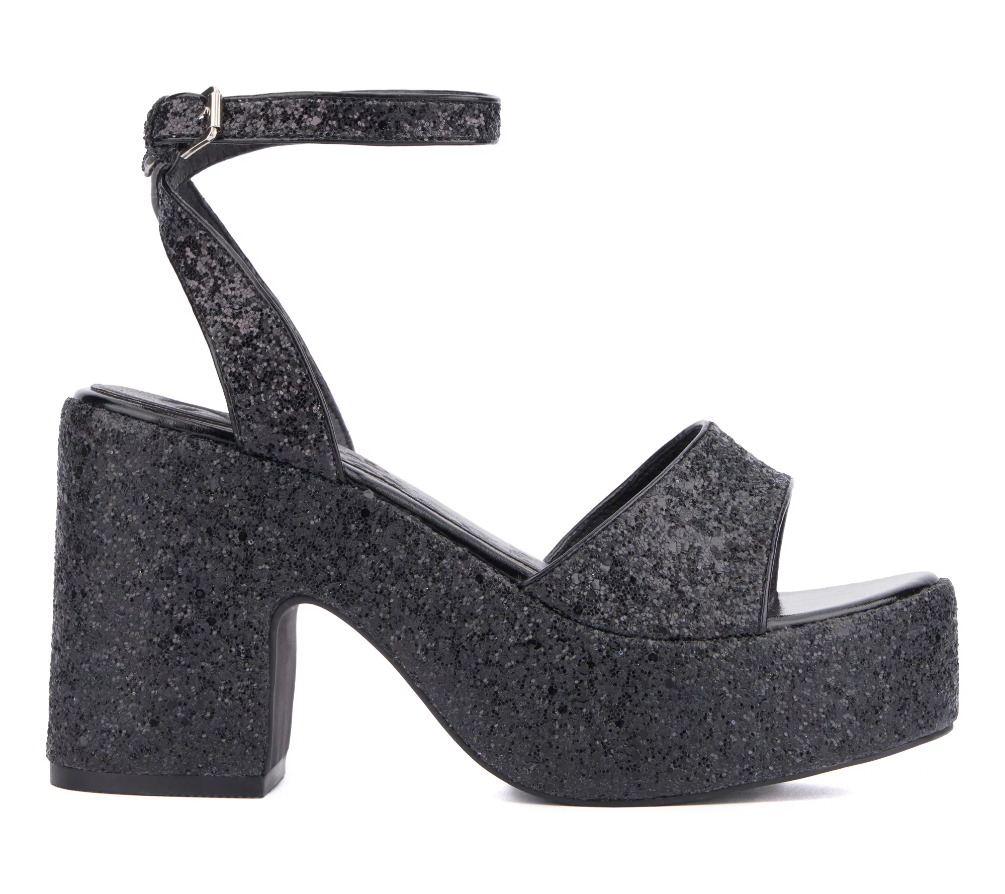 Olivia Miller Women's Capricorn Sparkle Platform Heels