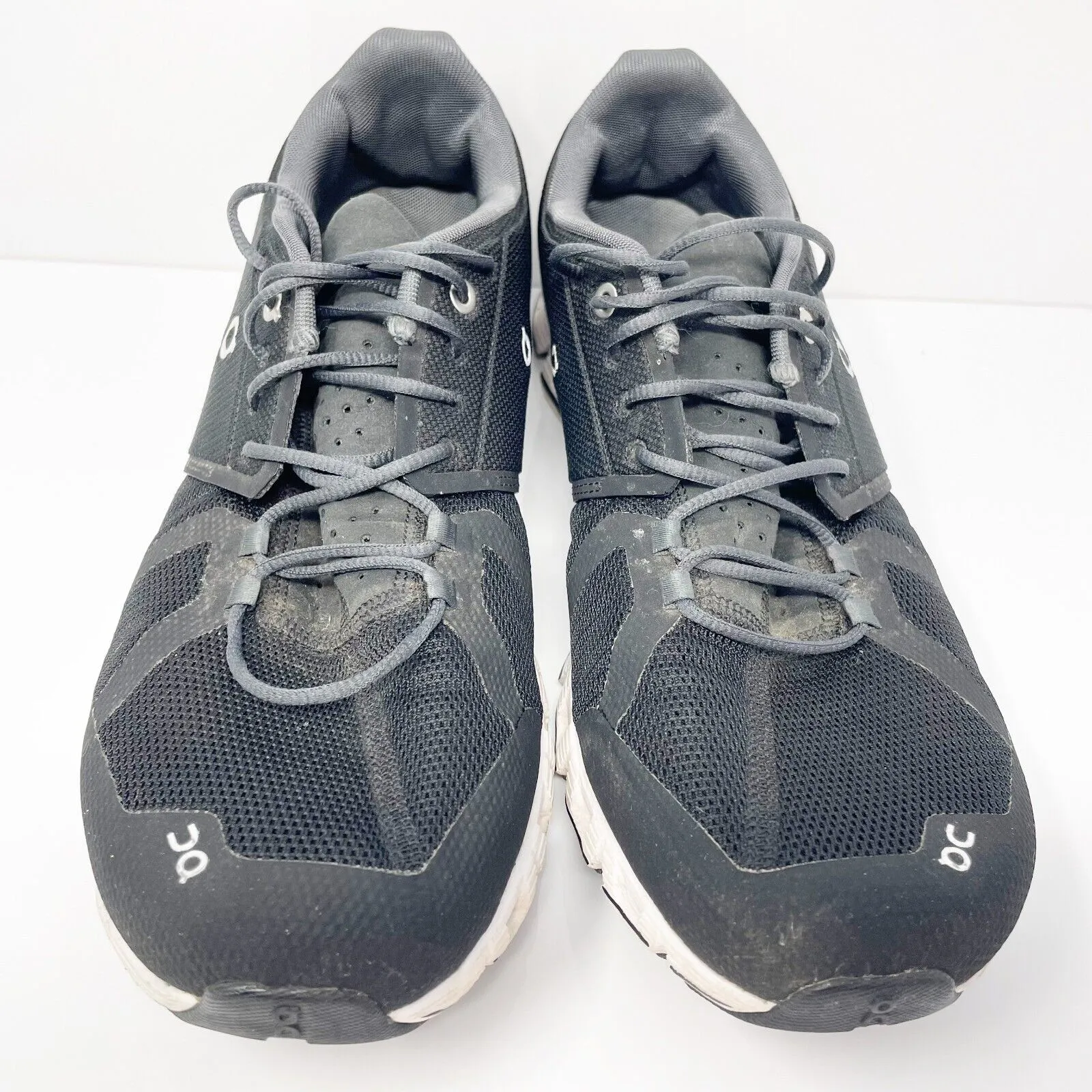 On Mens Cloud 5 Black Running Shoes Sneakers Size 11.5