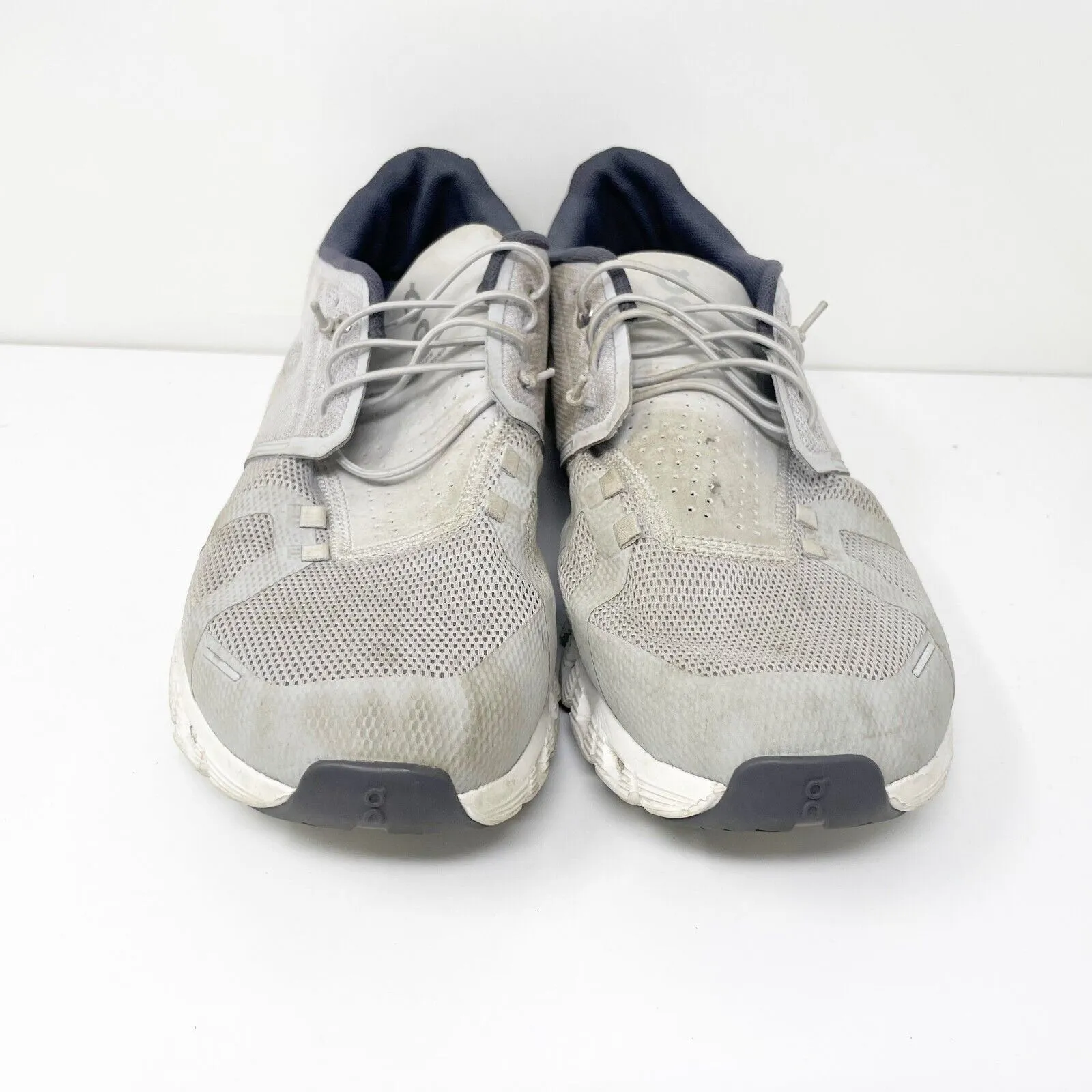 On Mens Cloud 5 Gray Running Shoes Sneakers Size 10.5