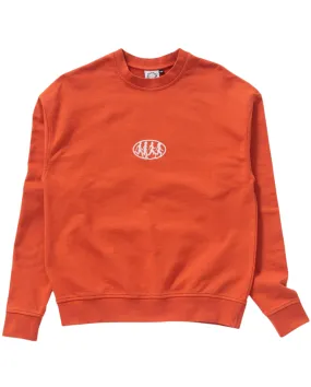 Orange Marathon Sweatshirt Washed.