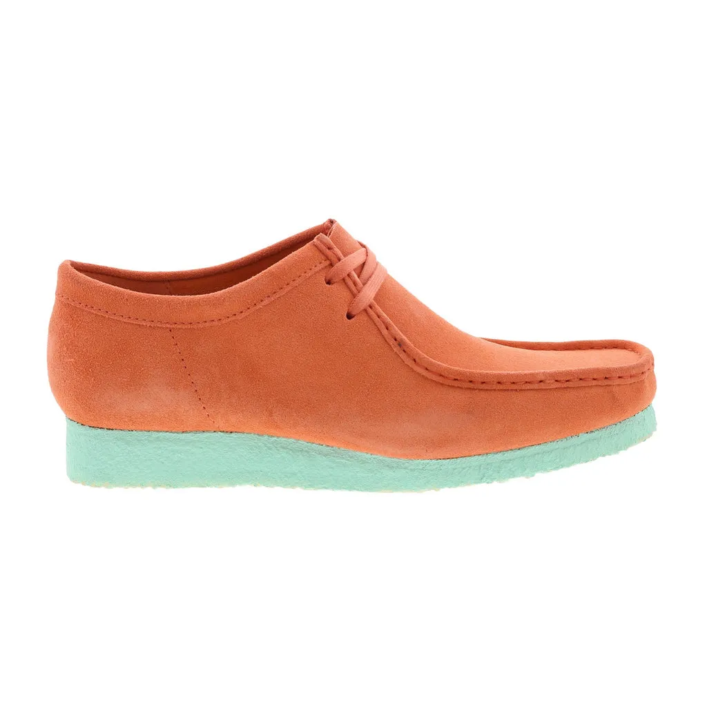 Orange Suede Men's Chukka Boots by Clarks Wallabee