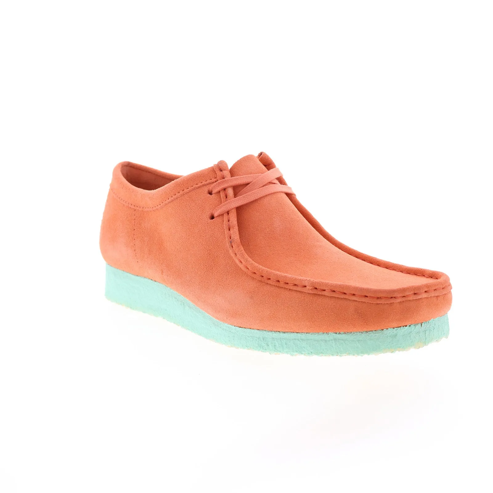 Orange Suede Men's Chukka Boots by Clarks Wallabee