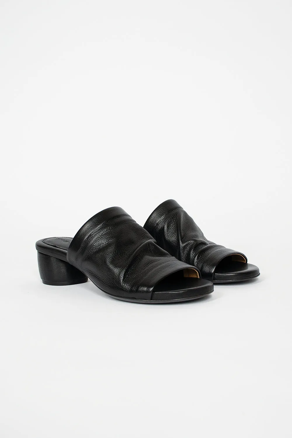 Elegant Black Otto Mules