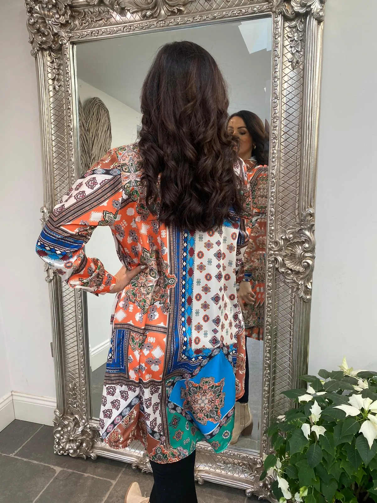 Paisley Print Blouse Abbie