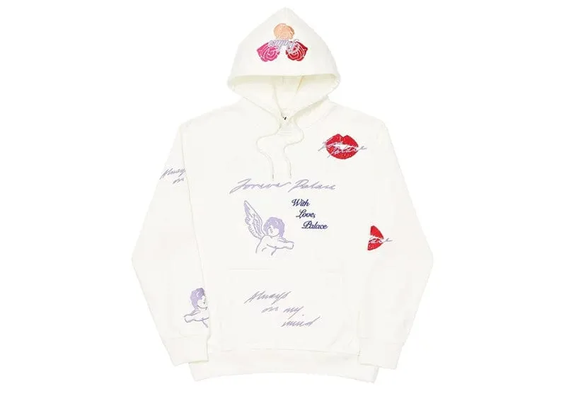 Palace Love Letter Hood White