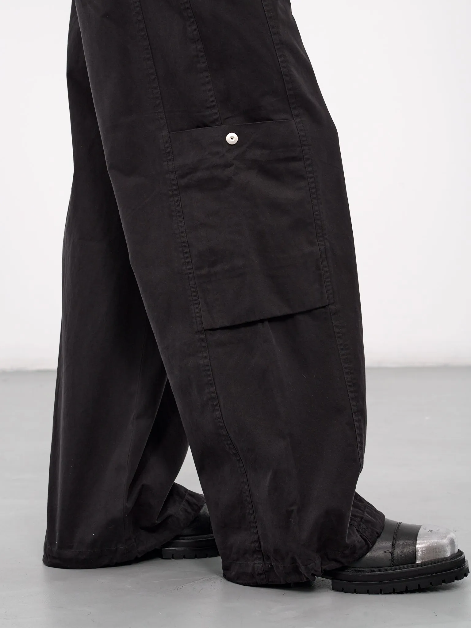 Paneled Bontan Trousers (TRS-107-03-BLACK)