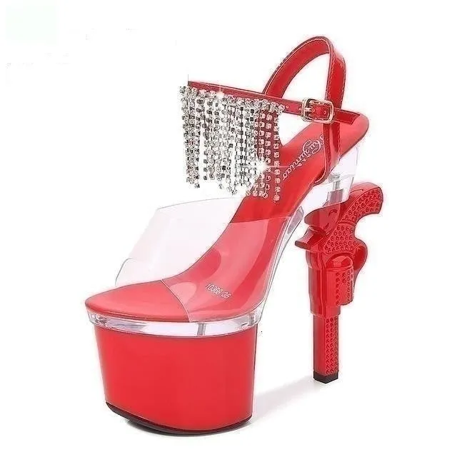 Patent Leather High Heel Platforms for Women - Catwalk Pumps