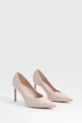 Patent Pointed Pumps