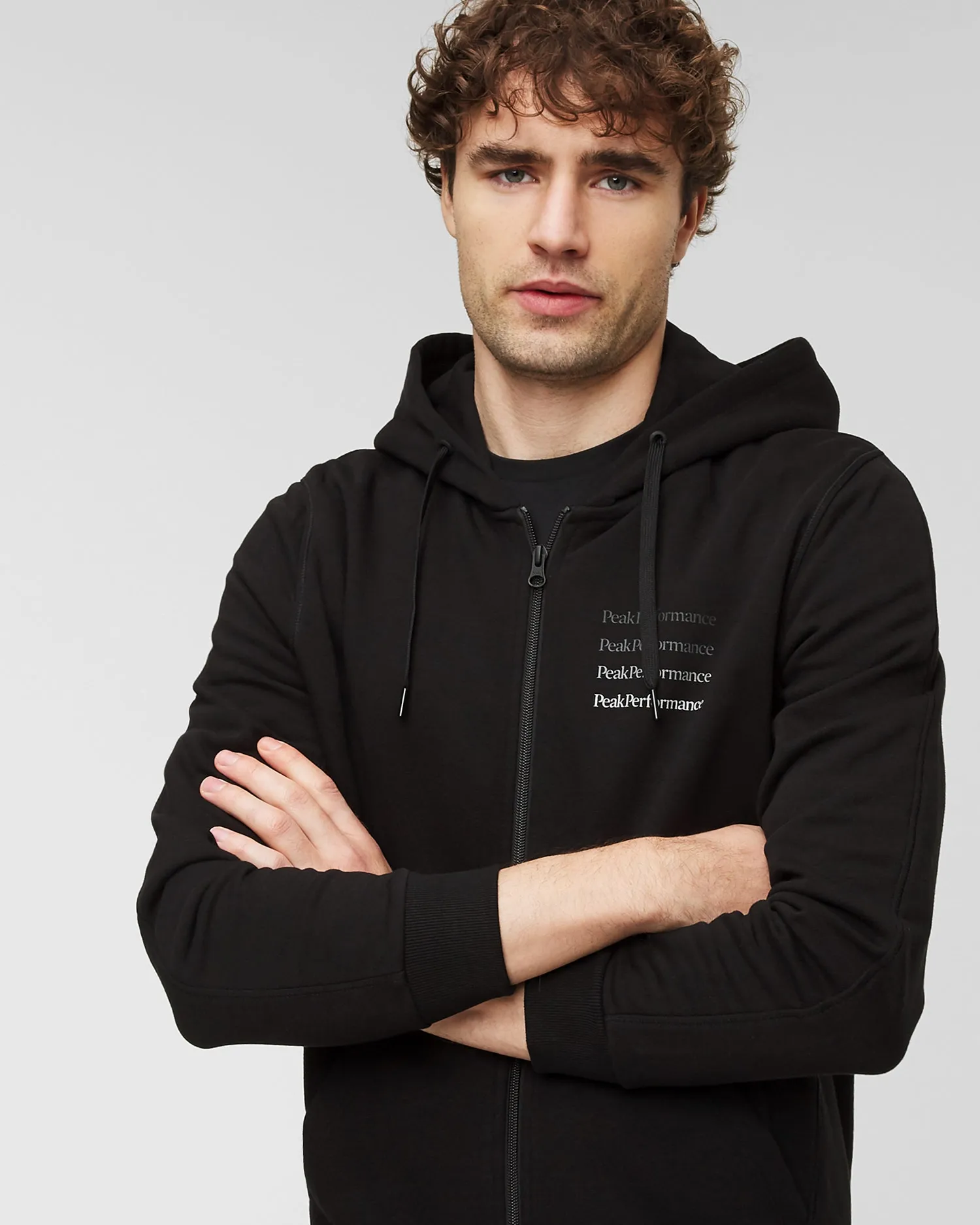 PEAK PERFORMANCE GROUND ZIP HOOD sweatshirt G75831030-50