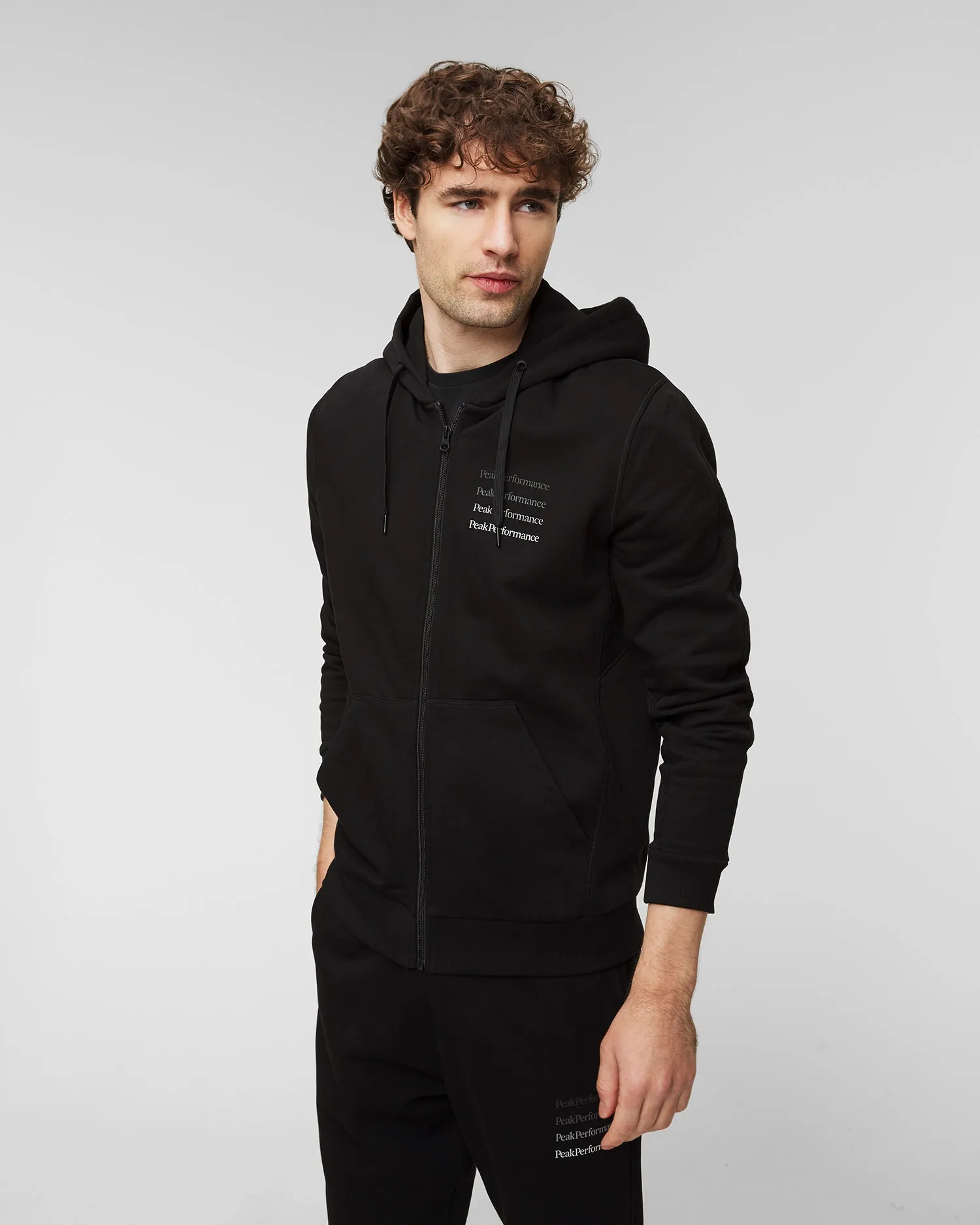 PEAK PERFORMANCE GROUND ZIP HOOD sweatshirt G75831030-50