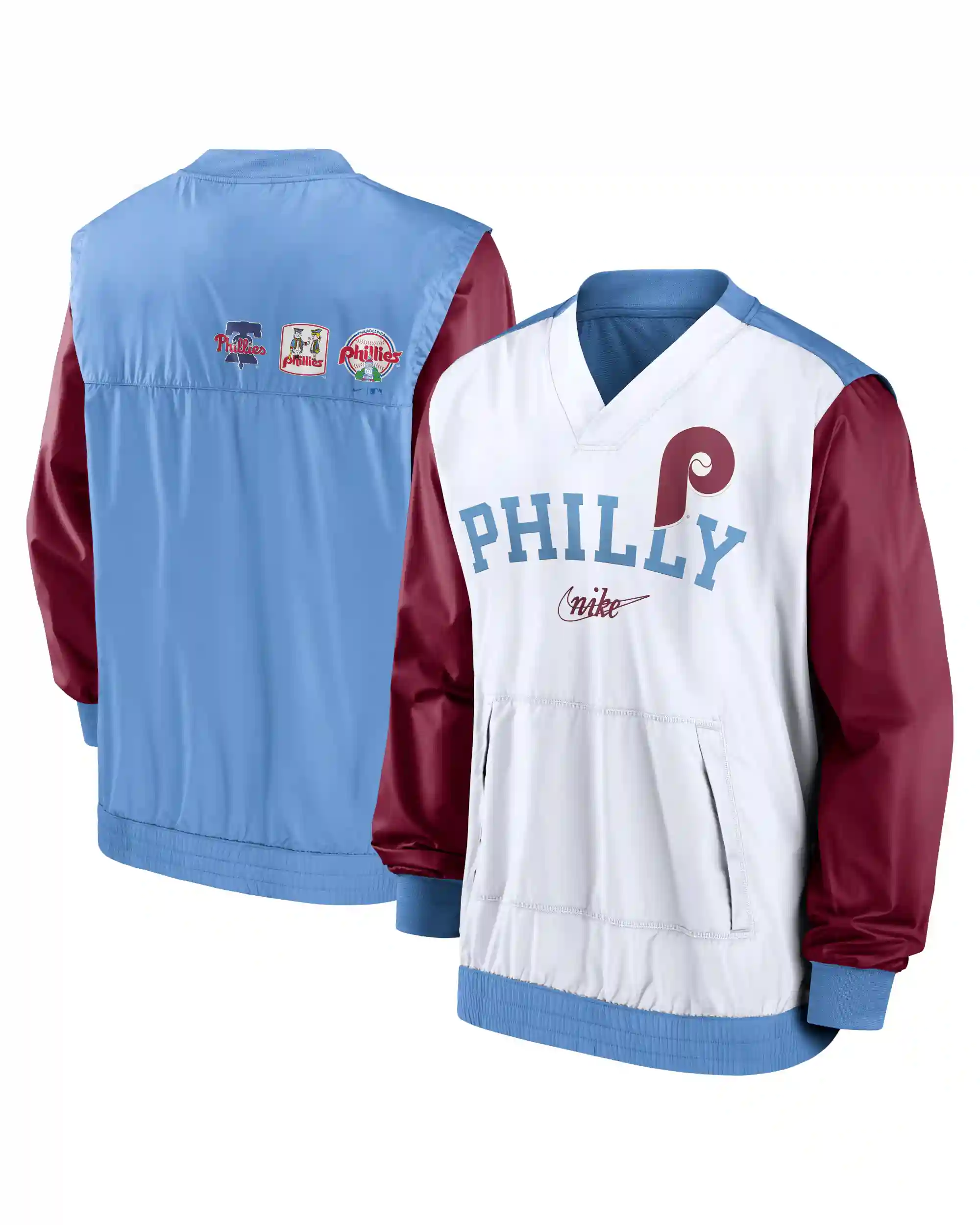 Philadelphia Phillies V Neck Jacket - William Jacket