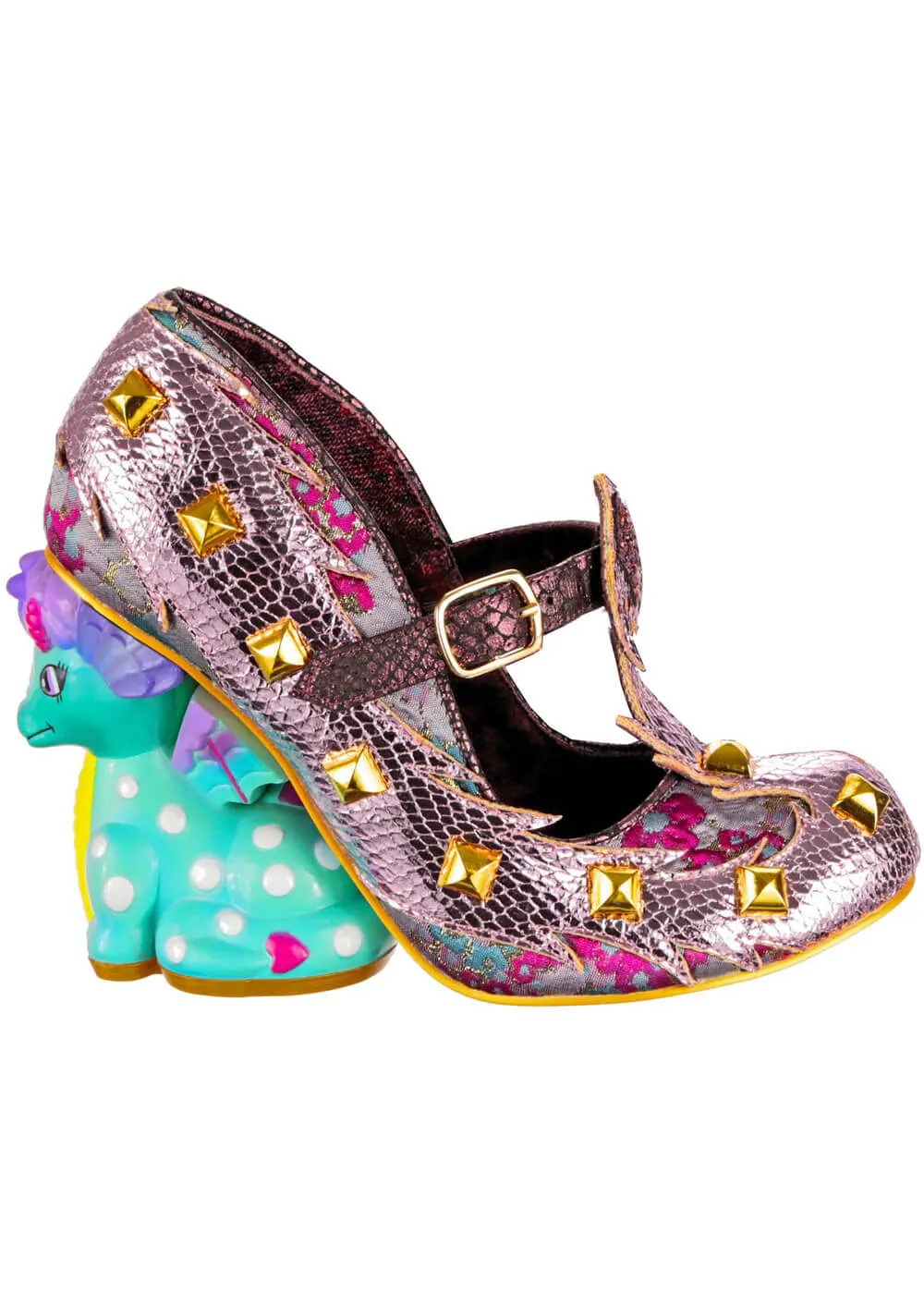 Pink Dragon Flail Tail Pumps by Irregular Choice