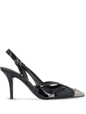 PINKO Lucy 90mm slingback pumps - Black